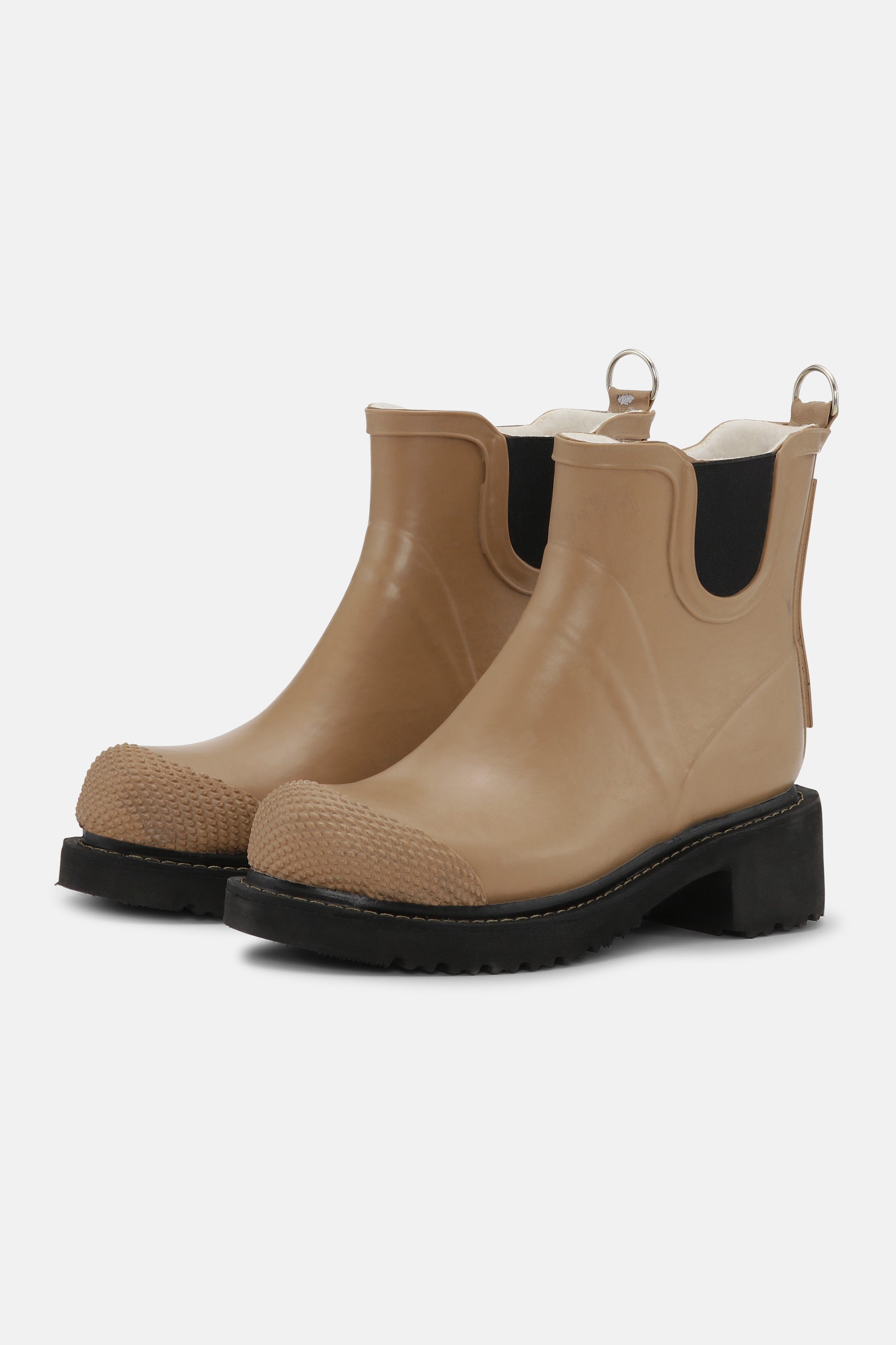 Ilse Jacobsen Hornbæk Footwear Kurze Gummistiefel Hohem Absatz Rain boots 224 Otter